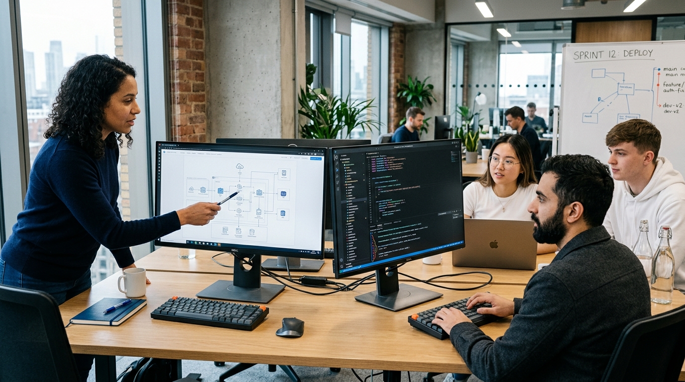 Remote software engineering team
