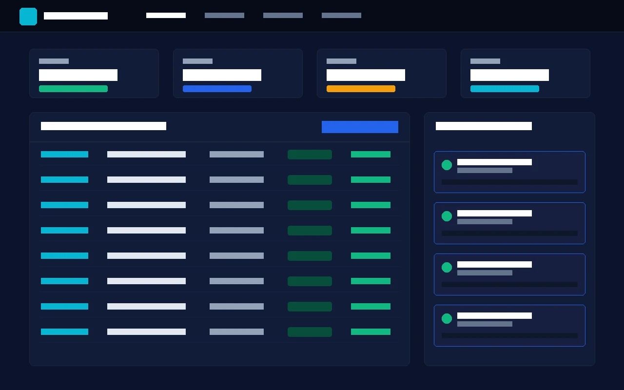 Invoicing SaaS Dashboard